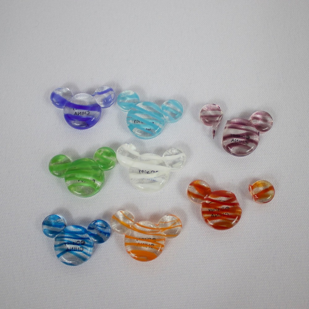 2011‎ Disney Parks Glass Decorative Mickey Ears A Little Disney Magic Gift RARE - Picture 2 of 5